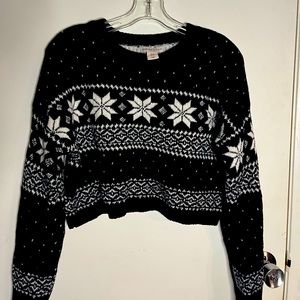 Cropped Xmas Sweater :)🎄